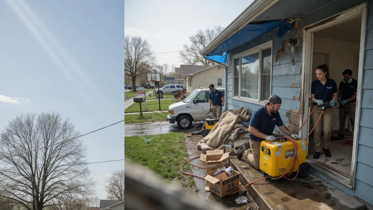 Basement Flood Cleanup in Emblem, WY near me